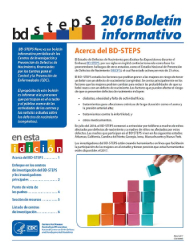 BD-STEPS-2016-Newsletter-Spanish-cover-page (1)